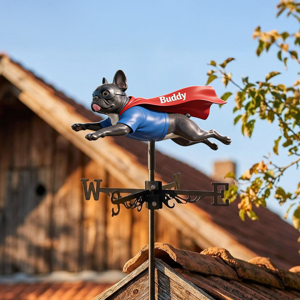 Custom Any Photo - Personalized Dog Weather Vane