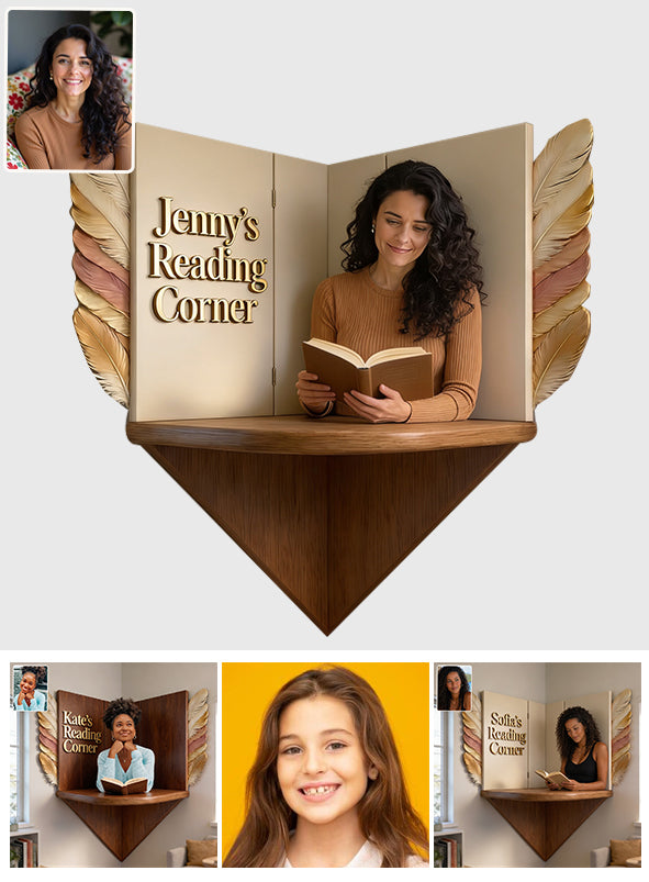 My Reading Corner - Personalized Book Corner Rack