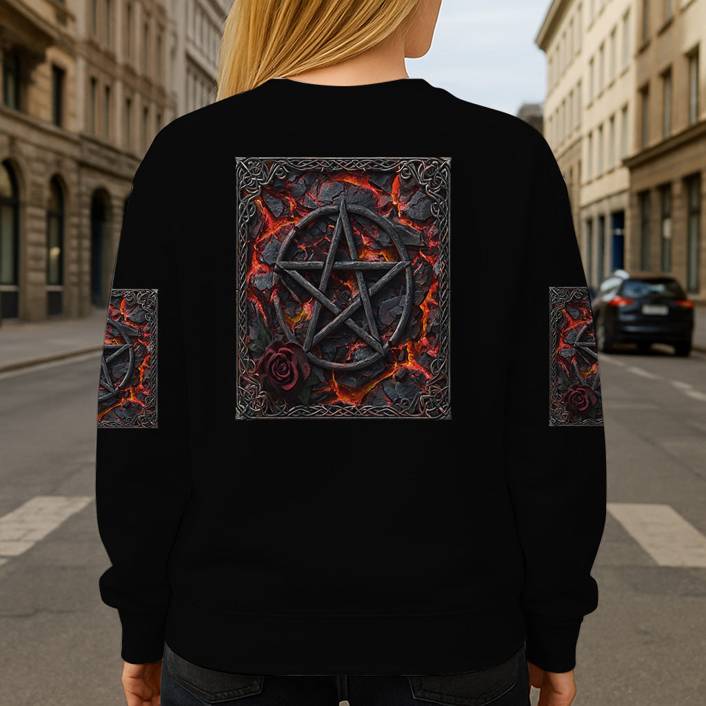 Purple Witch - Personalized Witch All Over Shirt