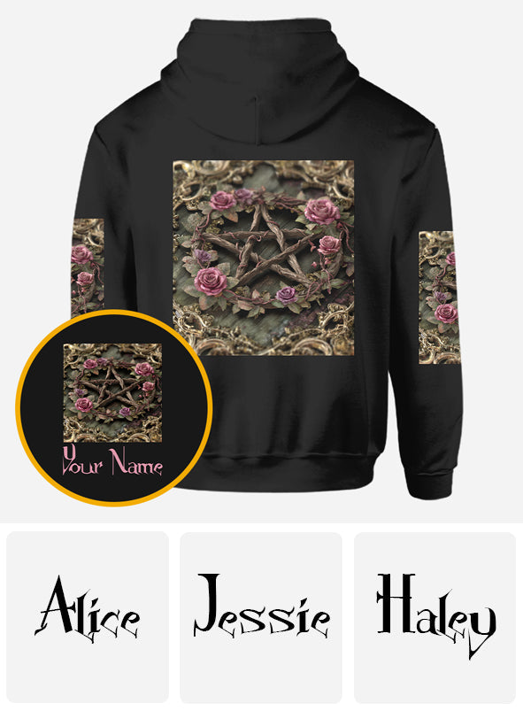 Purple Witch - Personalized Witch All Over Shirt