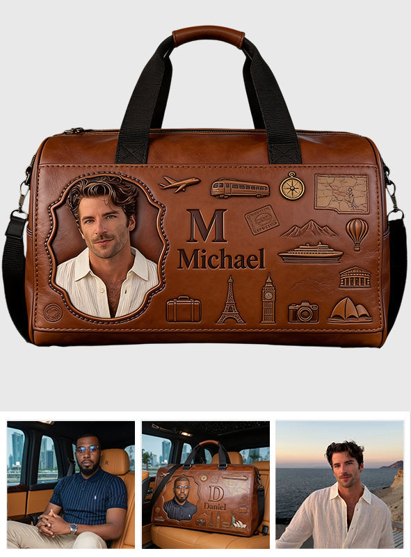 Men Luxury Travel Item - Personalized Travelling Duffle Bag