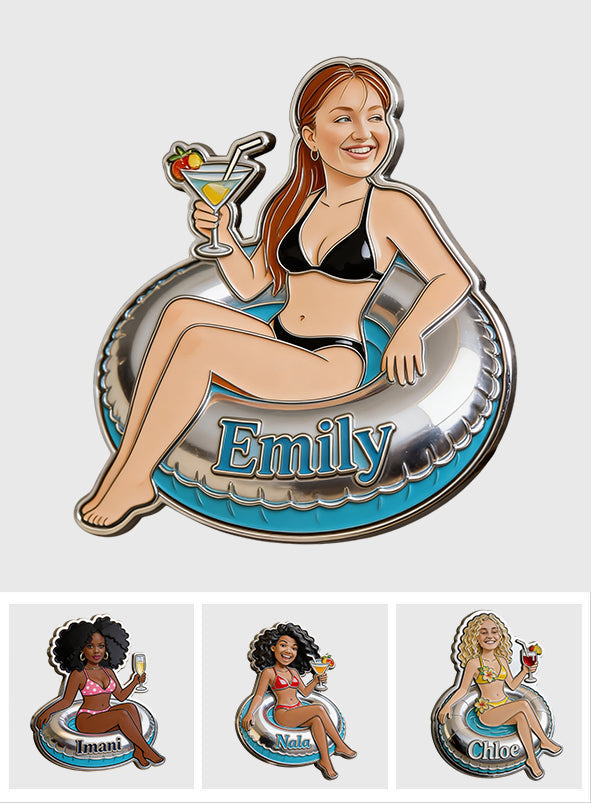 Summer Vibe - Personalized Sea Lover Magnet