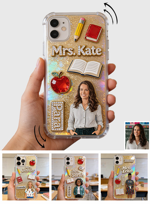 Teacher Life - Personalized Teacher Shaker Phone Case