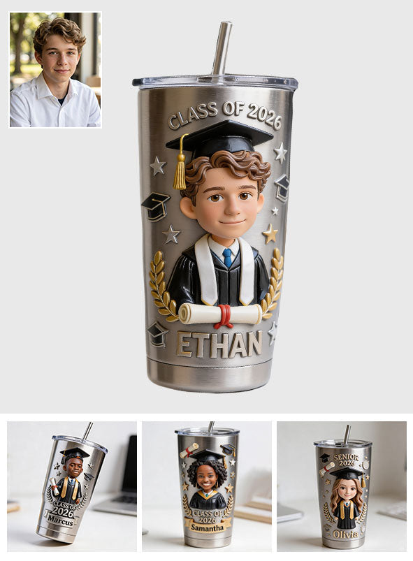 Proud Graduation - Personalized Graduation Tumbler