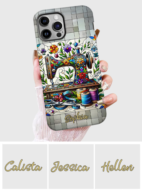 Love Sewing - Personalized Sewing Full Print Phone Case