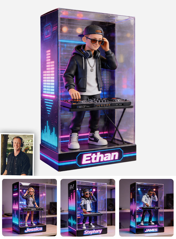 Make Some Noise - Personalized DJ Custom Shaped Acrylic Plaque