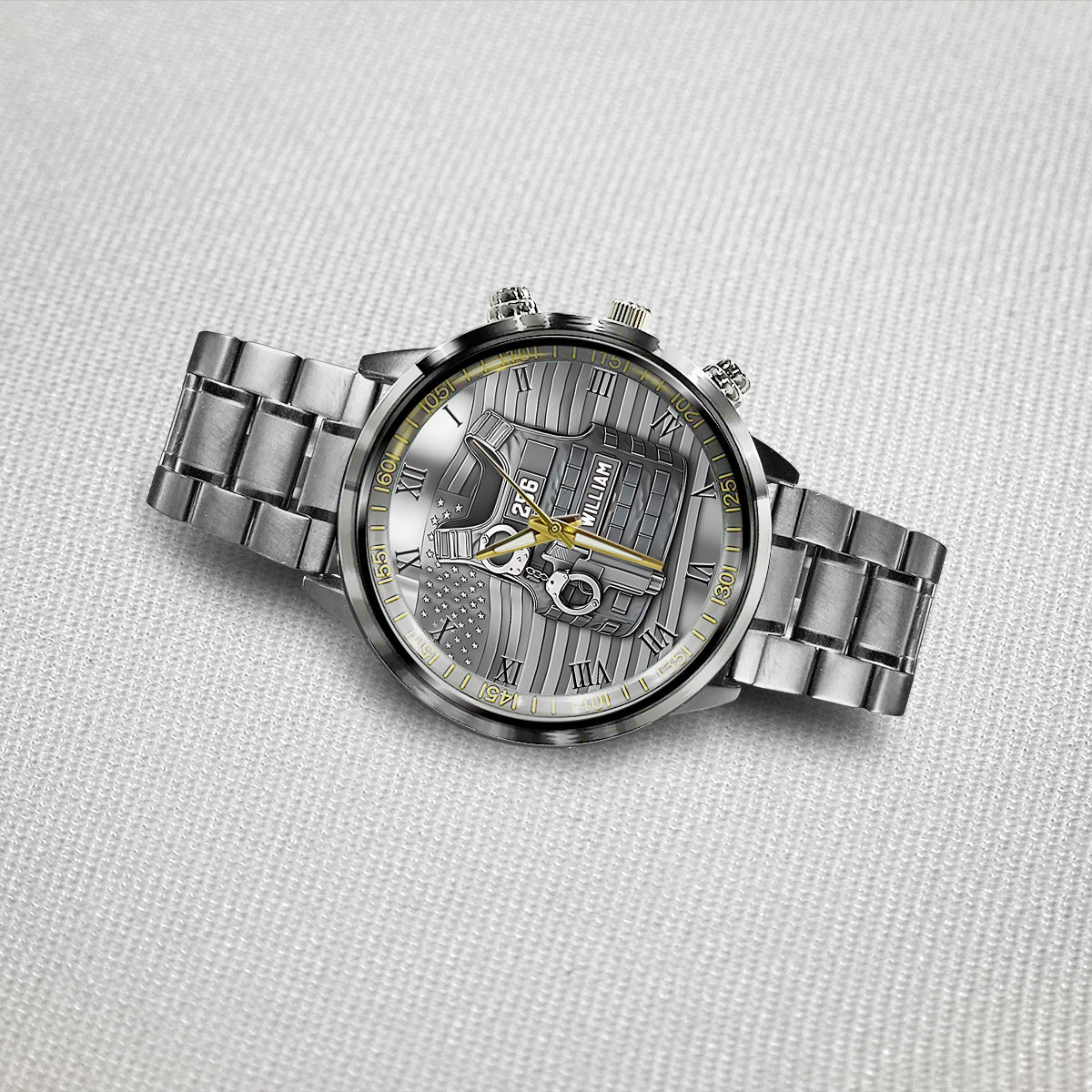 Serve And Protect - Personalized Police Officer Hand Watch