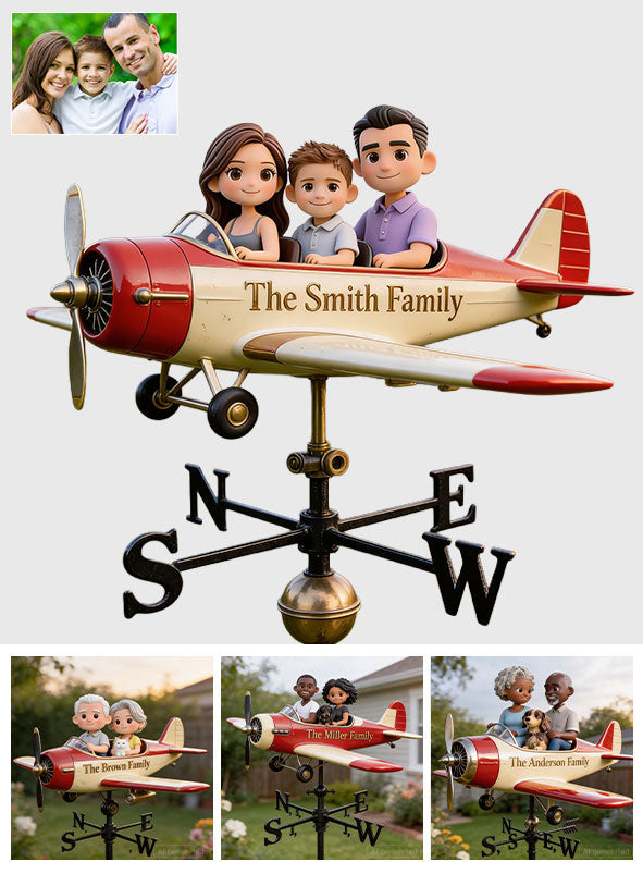 Our Family Adventure - Personalized Family Weather Vane
