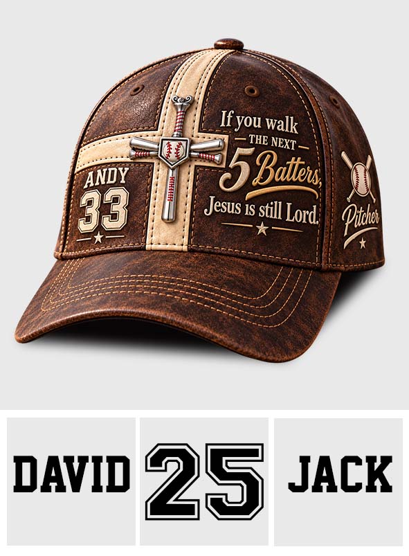 Love God Play Baseball - Personalized Baseball Classic Cap