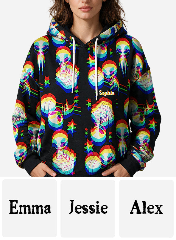 Aliens - Personalized Alien All Over Shirt