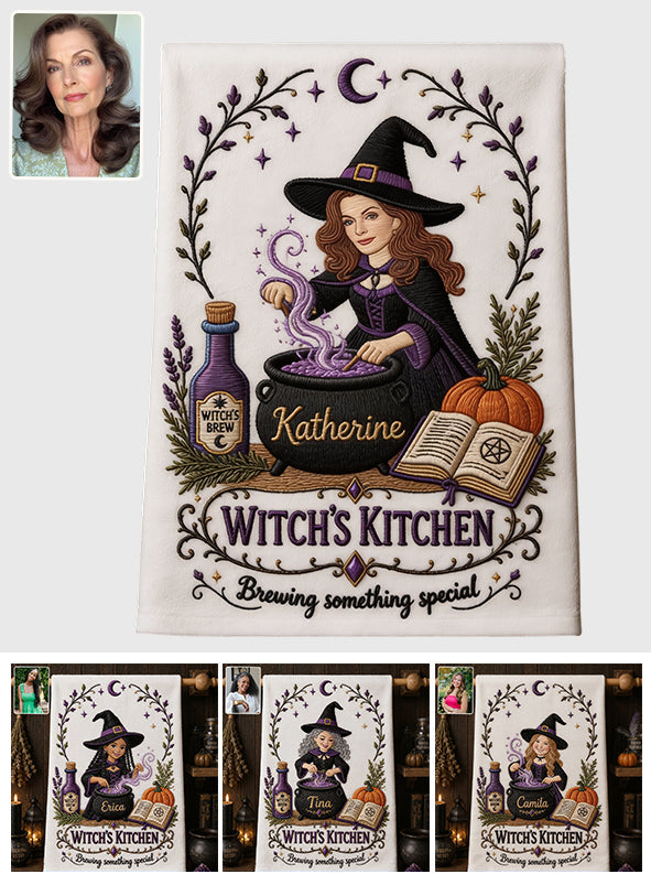 Witch Kitchen - Personalized Witch Towel