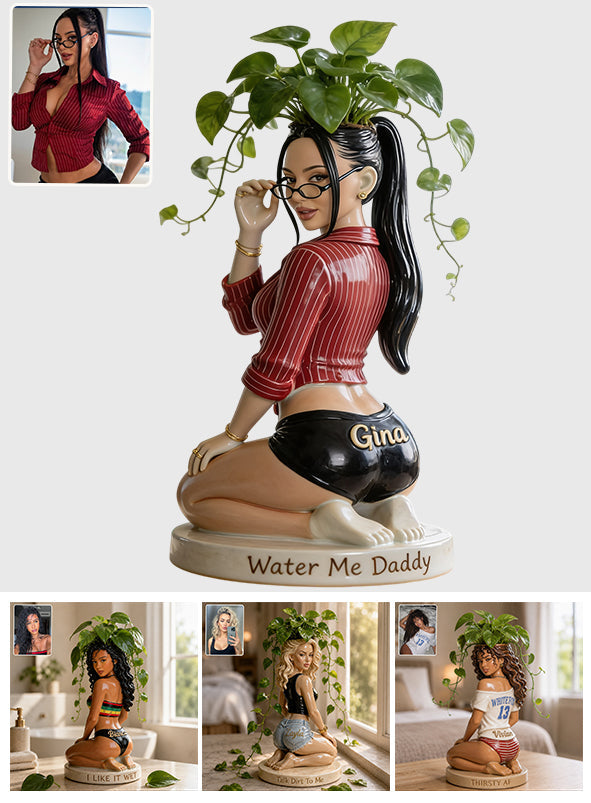 Sexy Plant - Personalized Spicy Couple Acrylic Pot