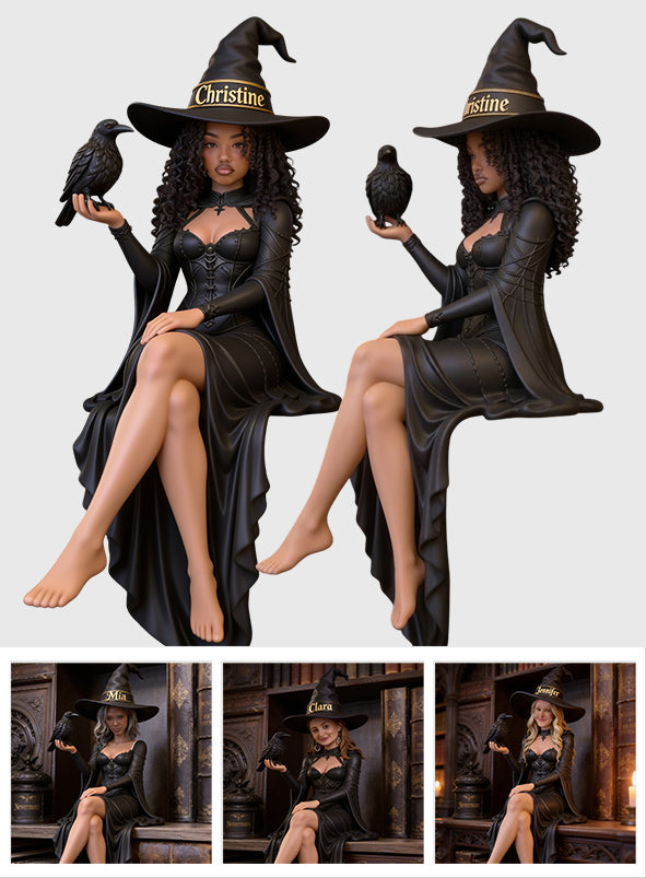 Magical Witch - Personalized Witch Premium 3D Figurine