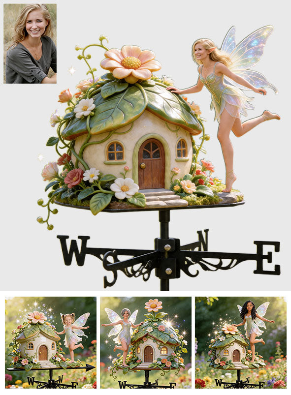 Tinkerbell Lovers, Fairy Theme Gift - Personalized Self Love Weather Vane