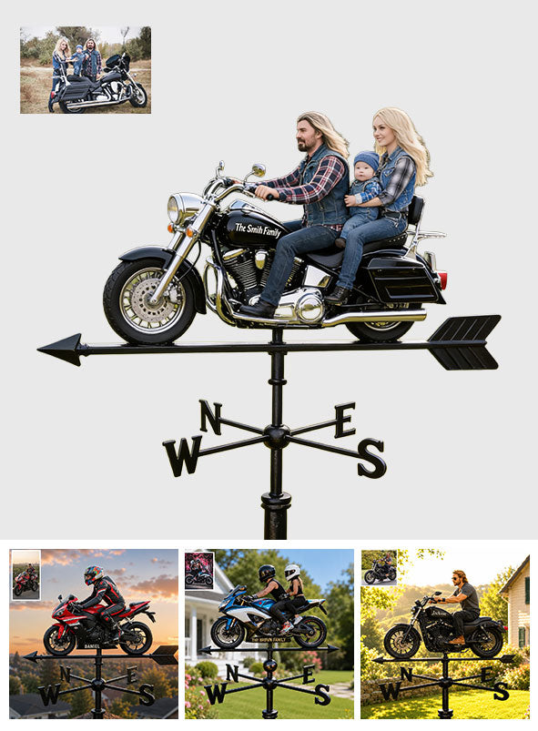 Ride Together - Personalized Biker Weather Vane
