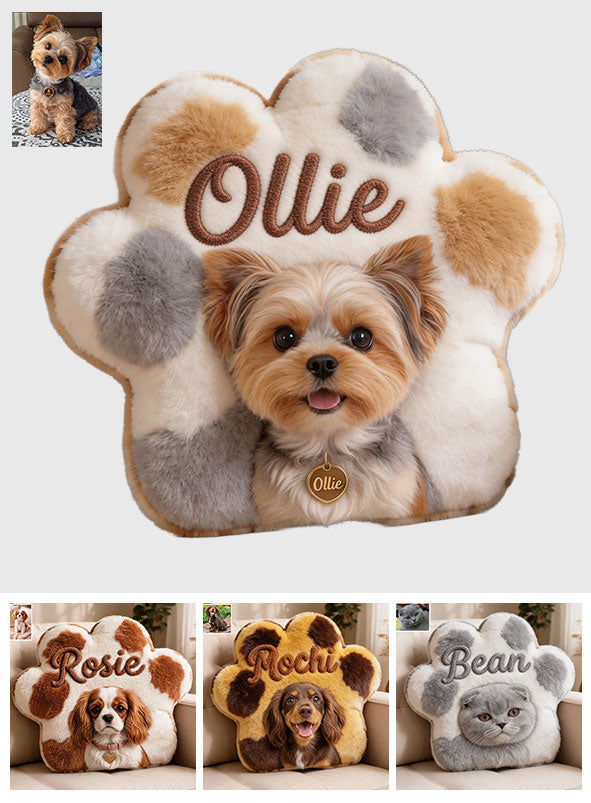 Pur Friend - Personalized Dog Premium Faux Fur Pillow