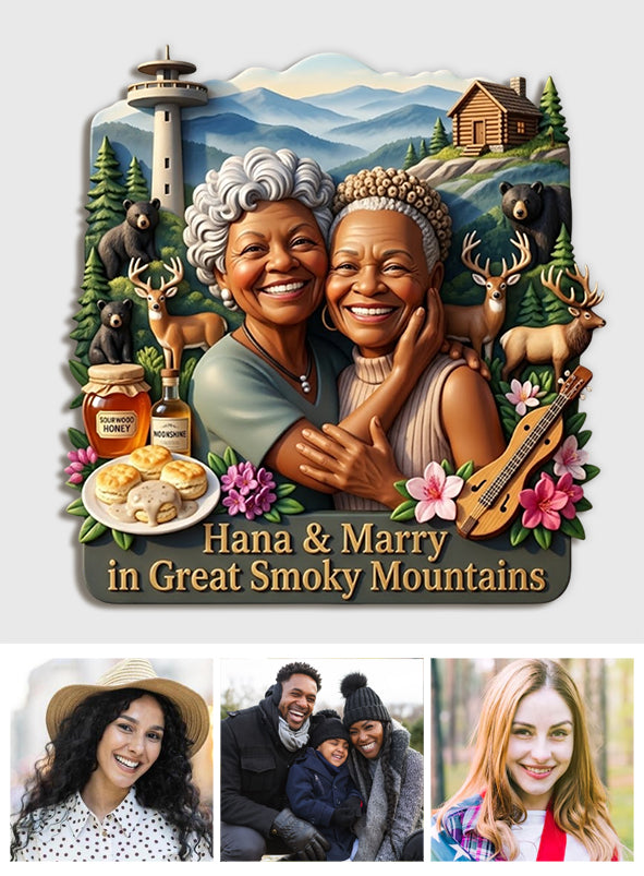 Save Travelling Memories - Personalized Travelling Magnet