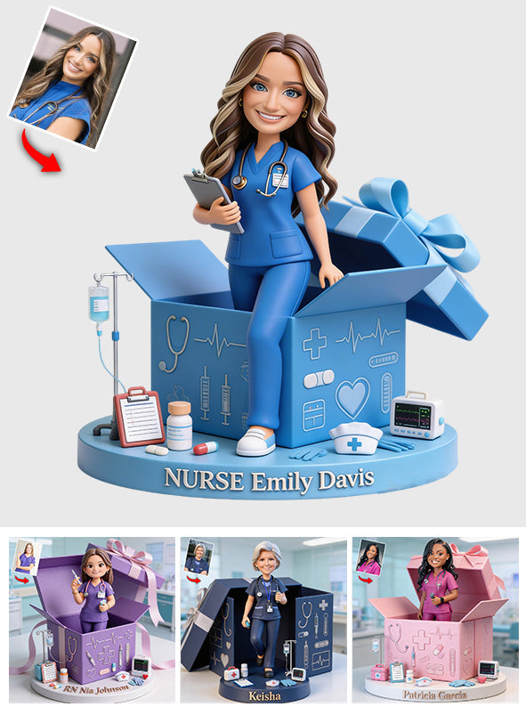 Nurse Gift - Personalized Nurse Custom Shaped Acrylic Plaque