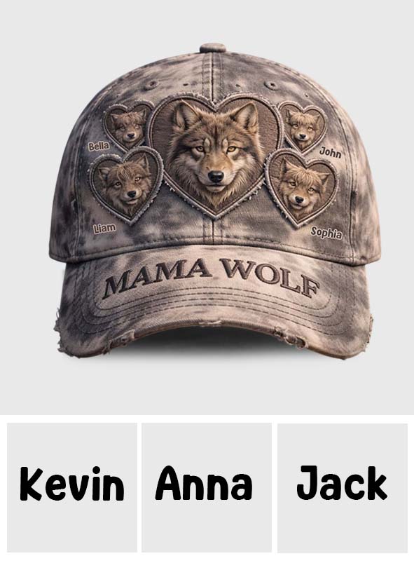 Mama Wolf - Personalized Mother Classic Cap