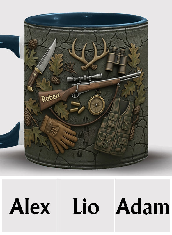 Love Hunting - Personalized Hunting Accent Mug