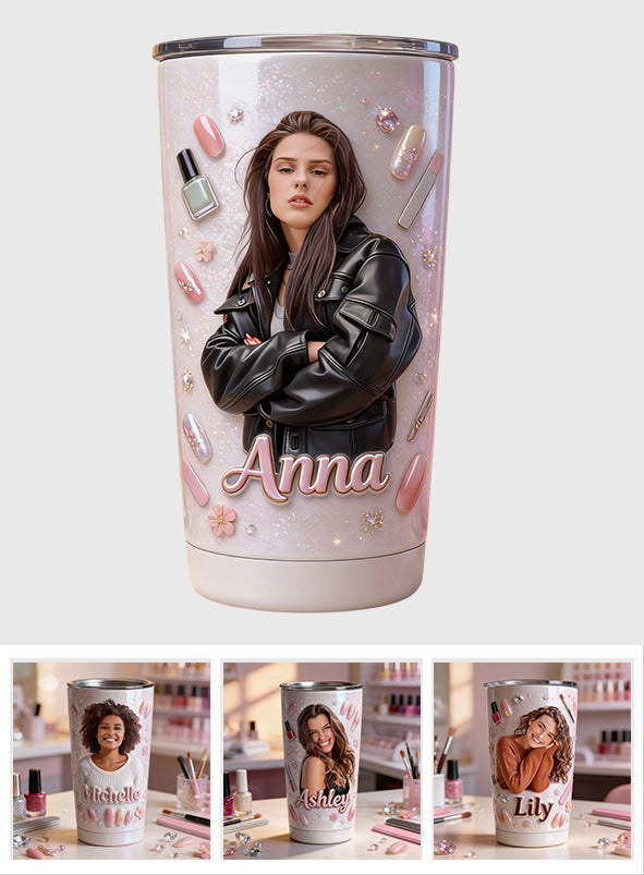 Love Nails Design, Gift for Women - Personalized Nail Salon Tumbler