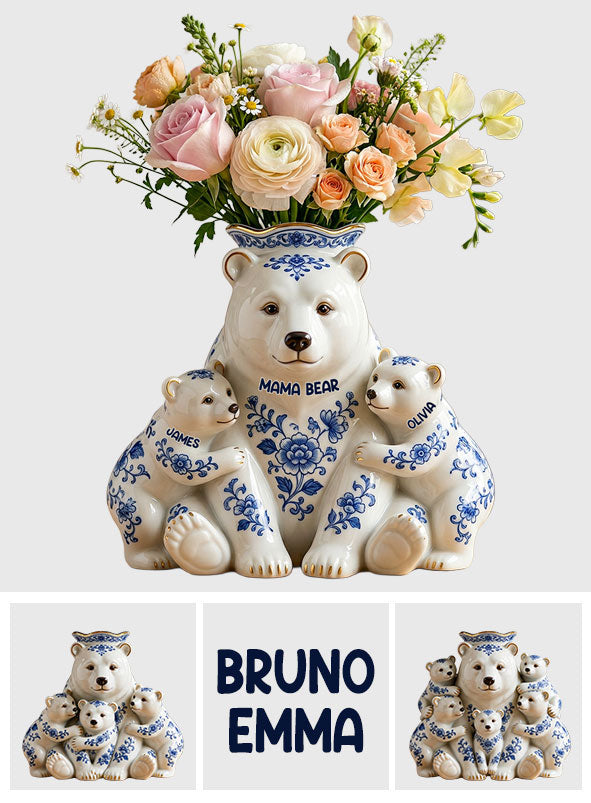Mama Bear - Personalized Mother Acrylic Pot