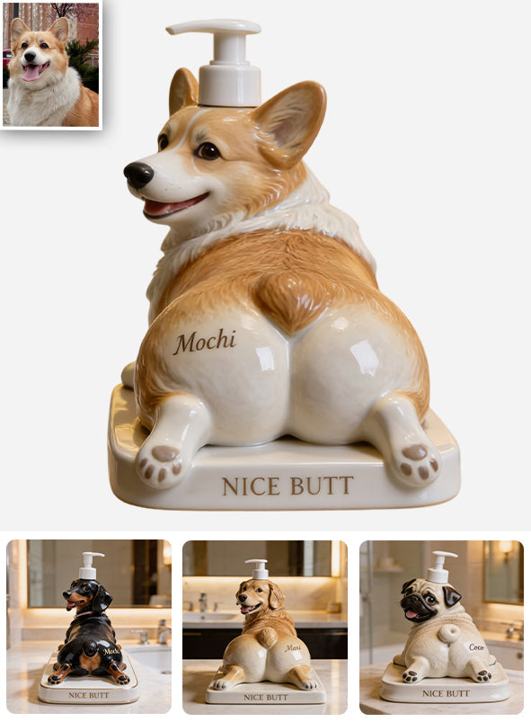 Nice Butt - Personalized Dog Pump Dispenser