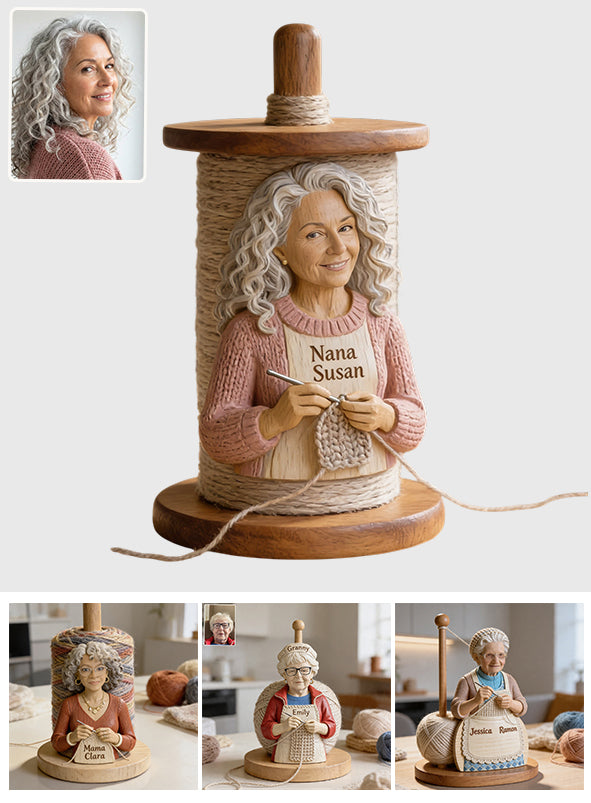 Love Crocheting - Personalized Crocheting Yarn Stand