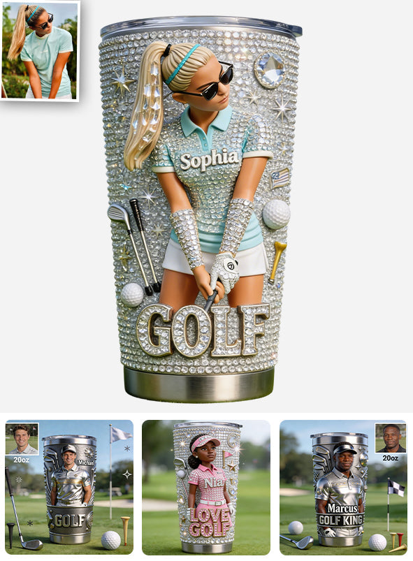 Love Golf - Personalized Golf Tumbler