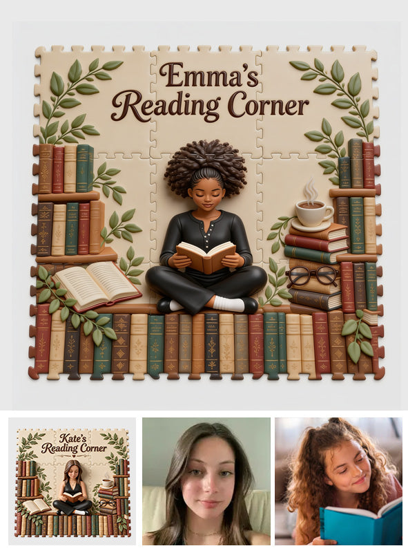 Reading Corner - Personalized Book Foam Puzzle Mat