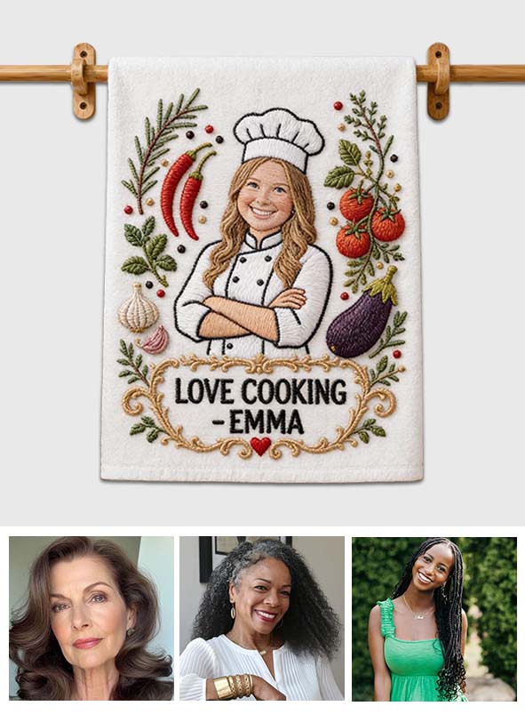 Love Cooking - Personalized Cooking Towel