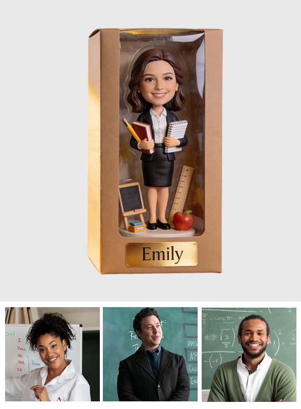 Teacher Gifts Custom From Photo - Personalized Teacher Custom Shaped Acrylic Plaque