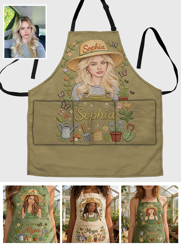 Love Gardening - Personalized Gardening Apron