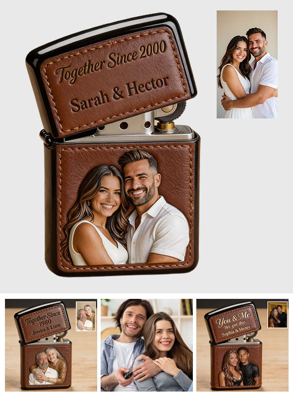 You & Me We Got This - Personalized Couple Lighter
