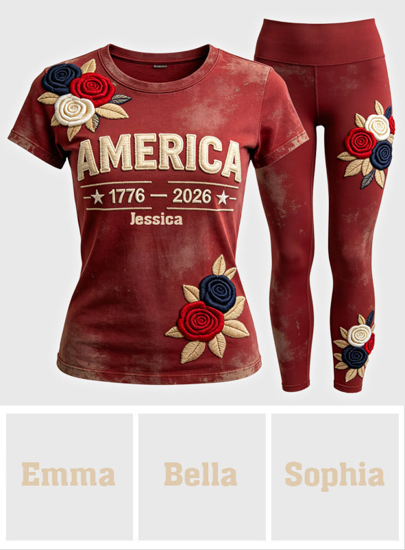 Women's America 250th Anniversary - Personalized Patriot All Over Shirt