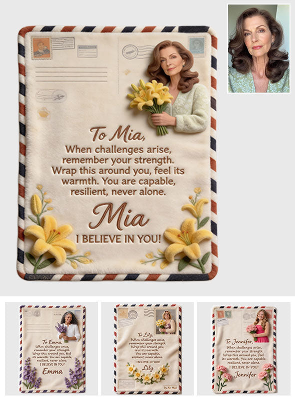 Reminder To Yourself - Personalized Self Love Blanket