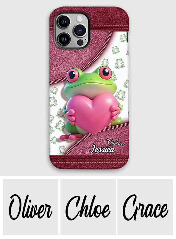 Love Frog - Personalized Frog Full Print Phone Case