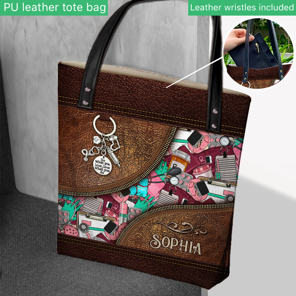 Nurse Life - Personalized Nurse Tote Bag