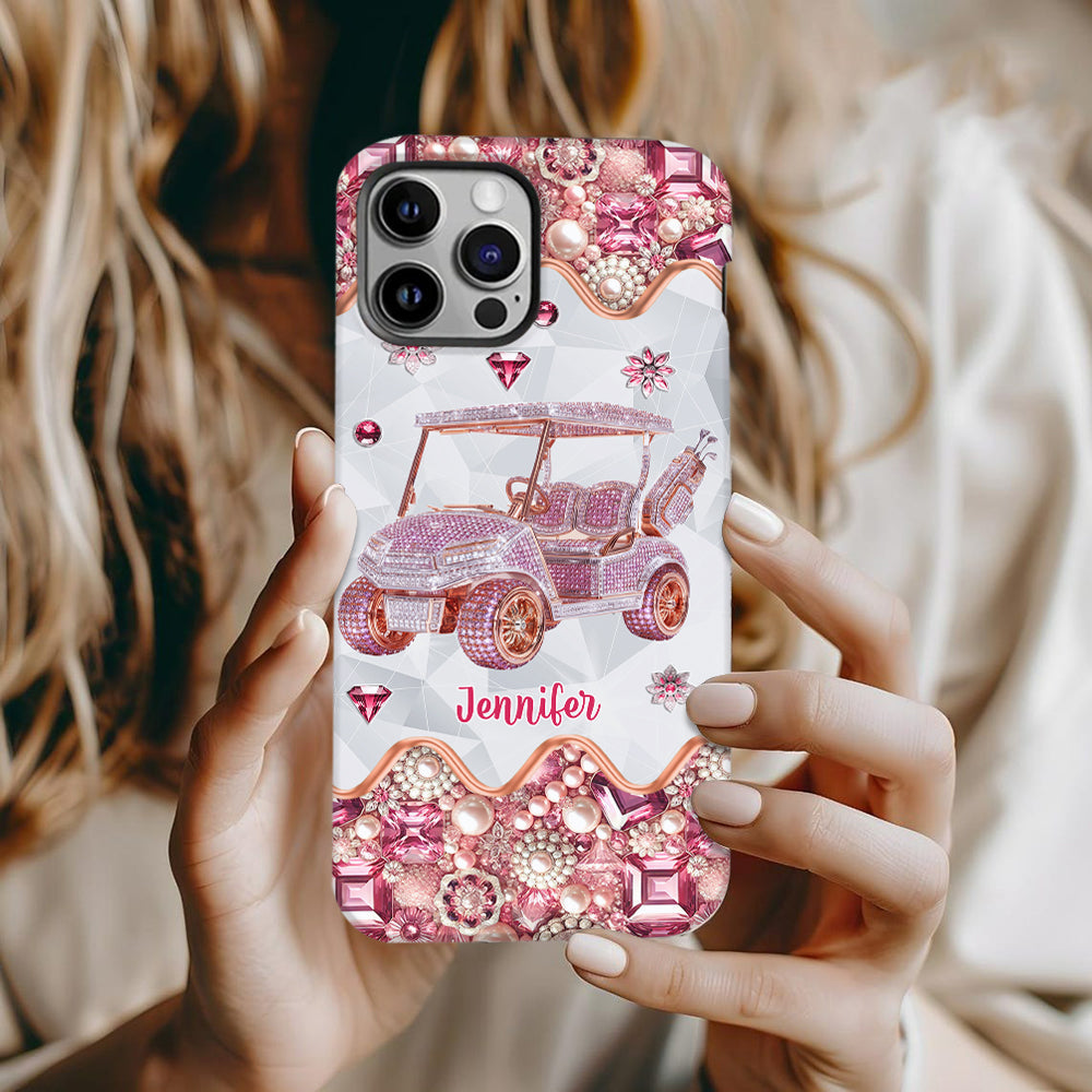 Goft Cart - Personalized Golf Full Print Phone Case