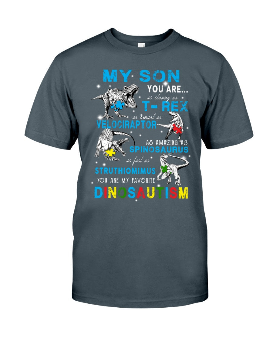 Dinosautism - Autism Awareness T-shirt and Hoodie 0520