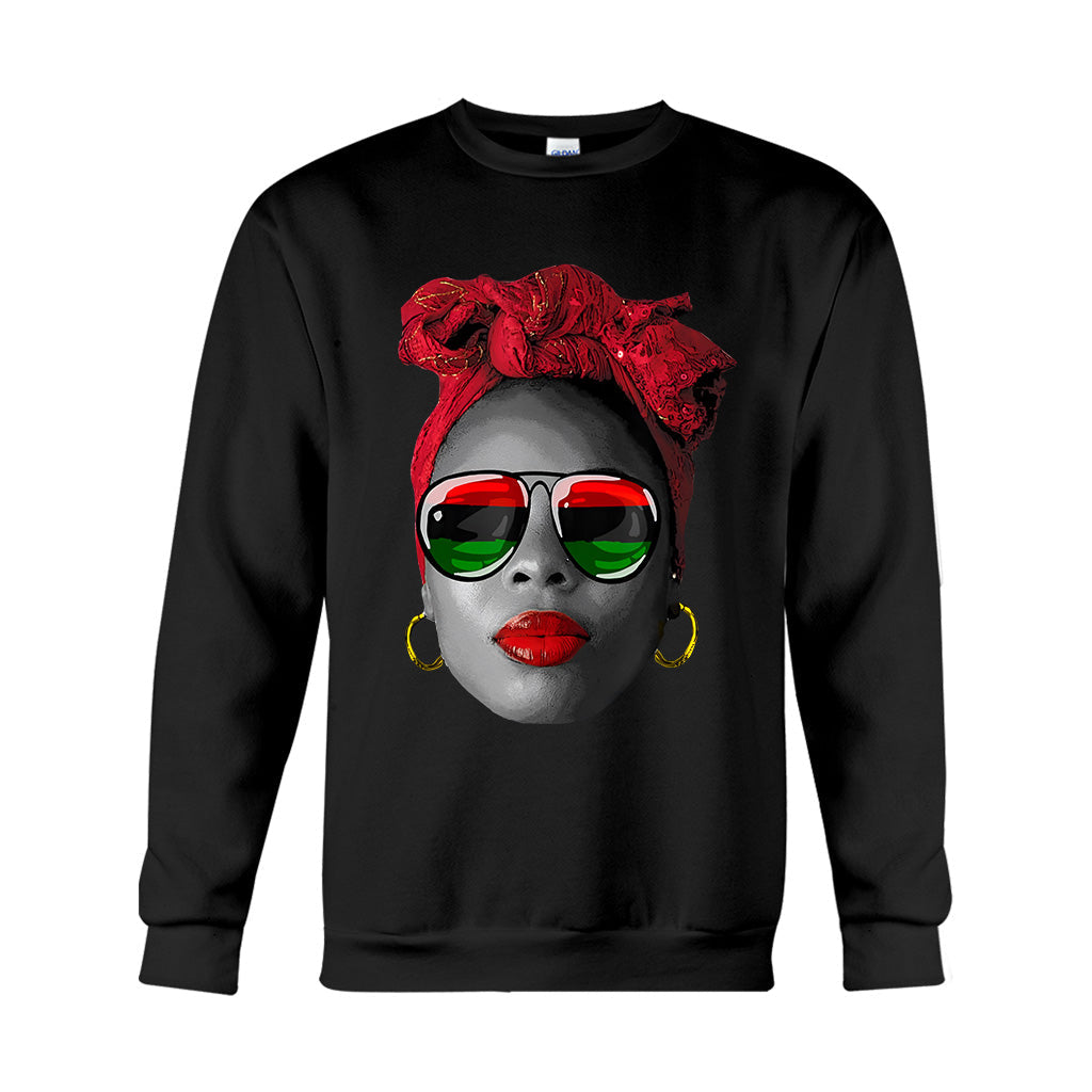 Dope Proud Queen - African American T-shirt And Hoodie