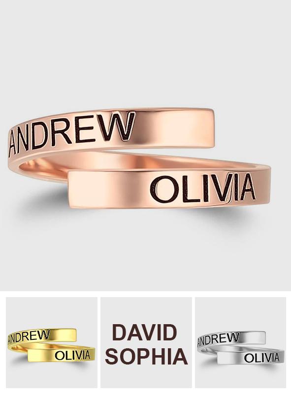 Personalized Engraved Two Names