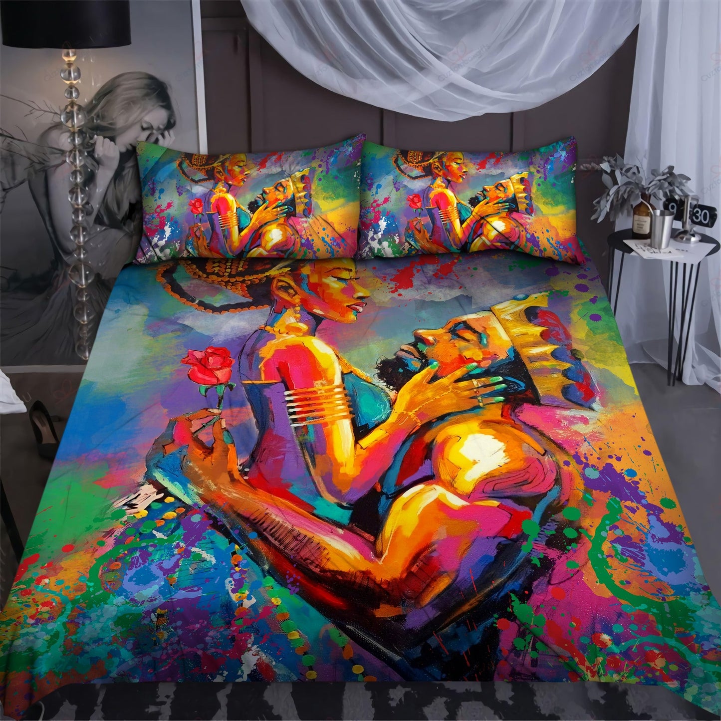 We're A Team Couple Bedding Set 0124