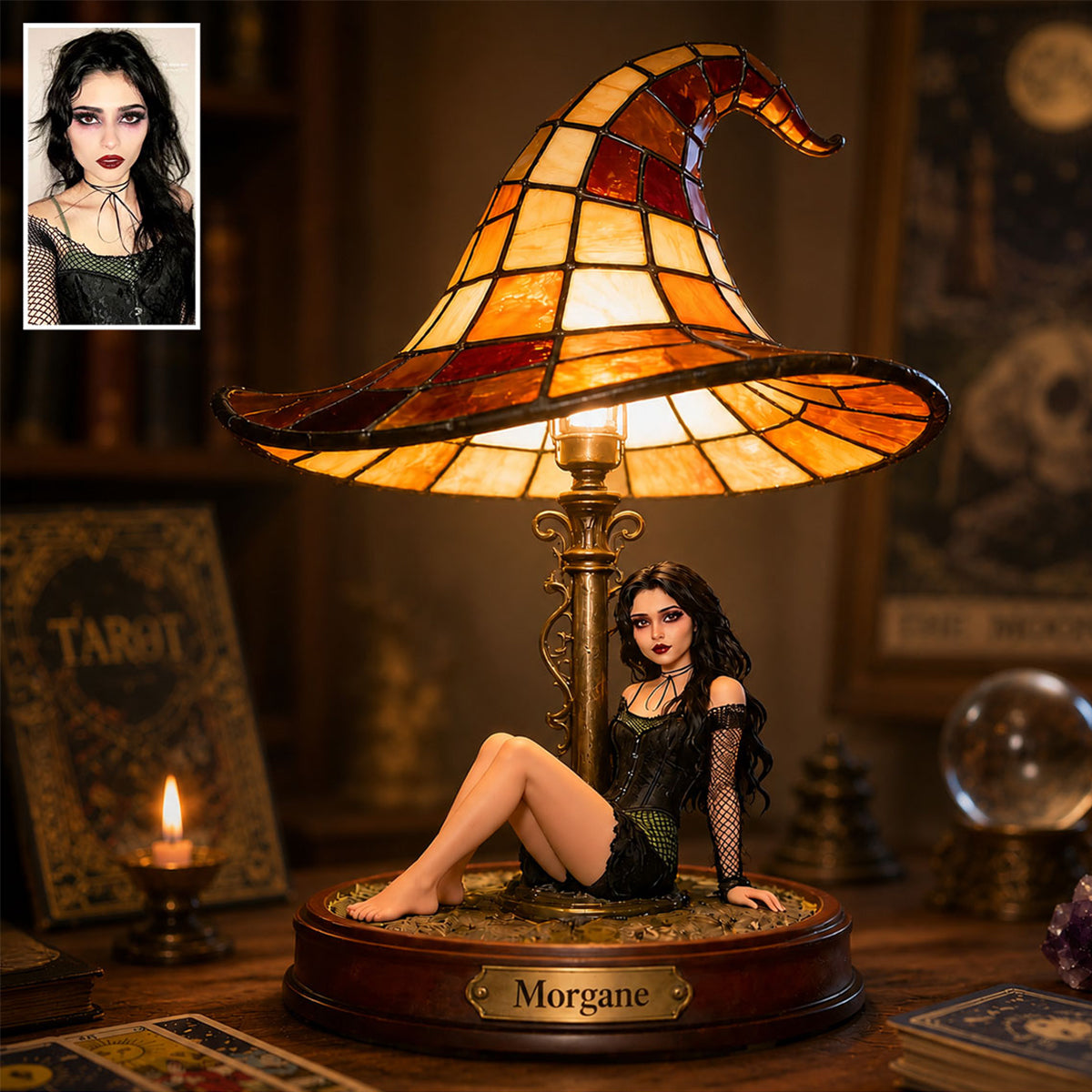 Be A Witch - Personalized Witch Acrylic LED Night Light