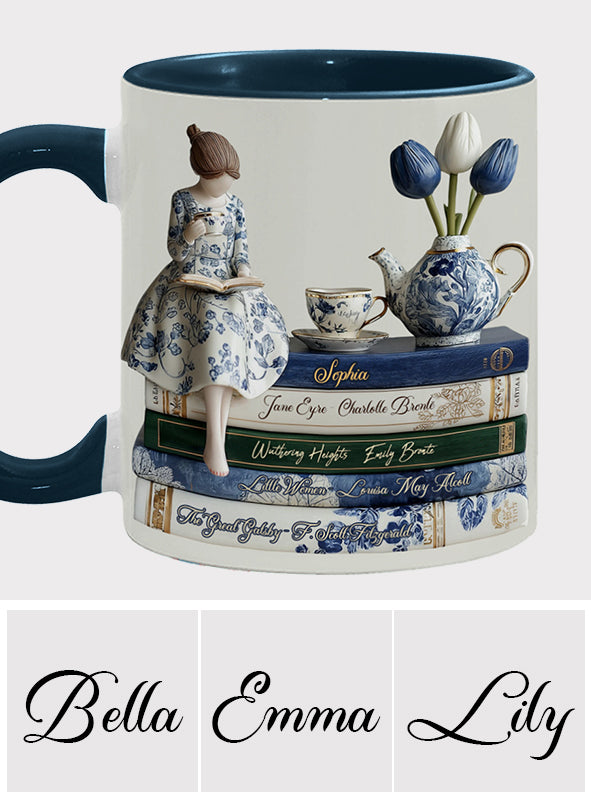 Love Books - Personalized Book Accent Mug