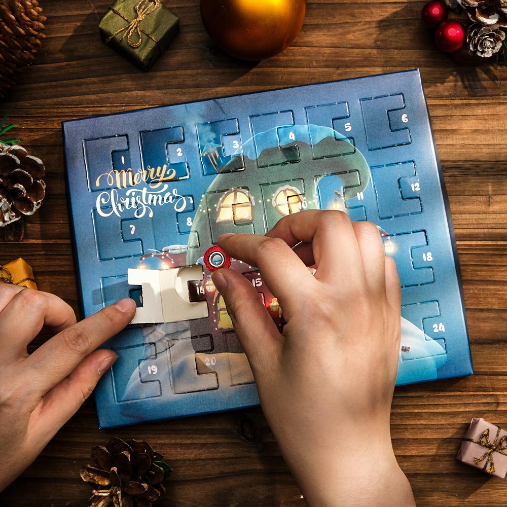 Merry Christmas - Christmas Calendar Countdown Surprise Charm Box