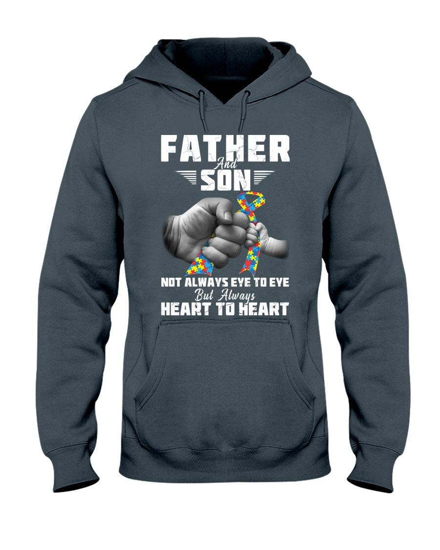 Father And Son - Autism Awareness T-shirt and Hoodie 0921