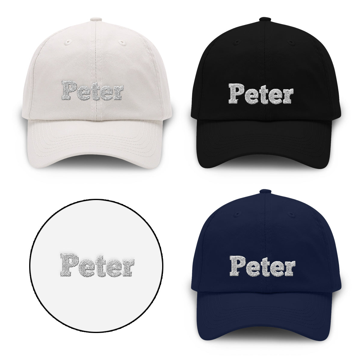 Custom Name - Personalized Son Embroidered Classic Cap