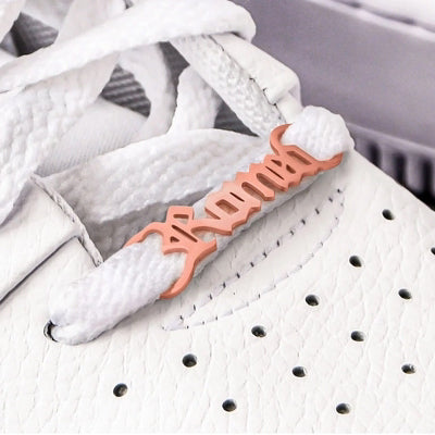 Personalized Name Metal Shoelace Shoe Buckle