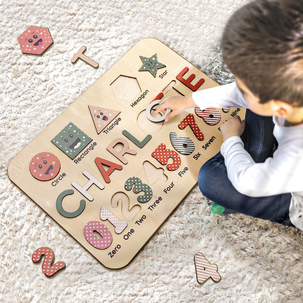 Baby Name Toy - Personalized Kid Name Puzzle